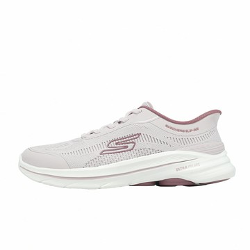 Skechers 健走鞋 Go Walk 8 Slip-Ins 女鞋 寬楦 粉紅 厚底 緩震 125935WMVE
