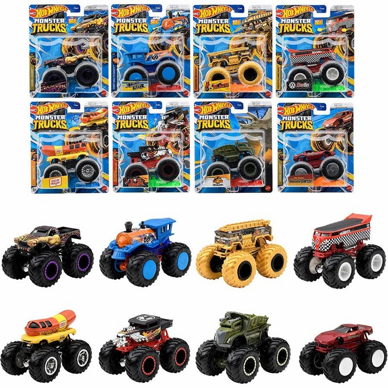 ホットウィール(Hot Wheels) モンスタートラック 1:64 アソート