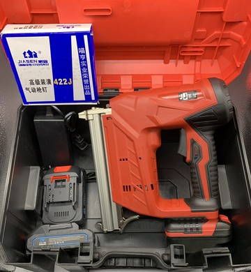 鋰電電動釘槍 jj(牧田款) 21v(18v)雙電 422j 2.5ah /電動射釘槍/碼釘槍/木工