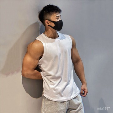 【精品男裝】美式速幹透氣冰絲籃球運動背心男健身跑步訓練服短褲無袖T恤套裝jioyh HLTS