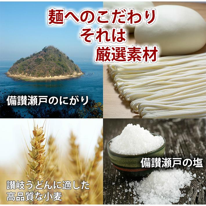 香川県　半生讃岐うどんセット（うどん300g×1、つゆ付き20ml×3）×２０箱