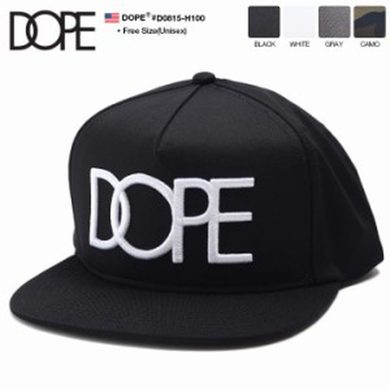 ドープ Dope 帽子 キャップ スナップバック Cap メンズ レディース 黒 白 グレー 迷彩 男女兼用 B系 ヒップホップ ストリート系 ファッシ 通販 Lineポイント最大1 0 Get Lineショッピング