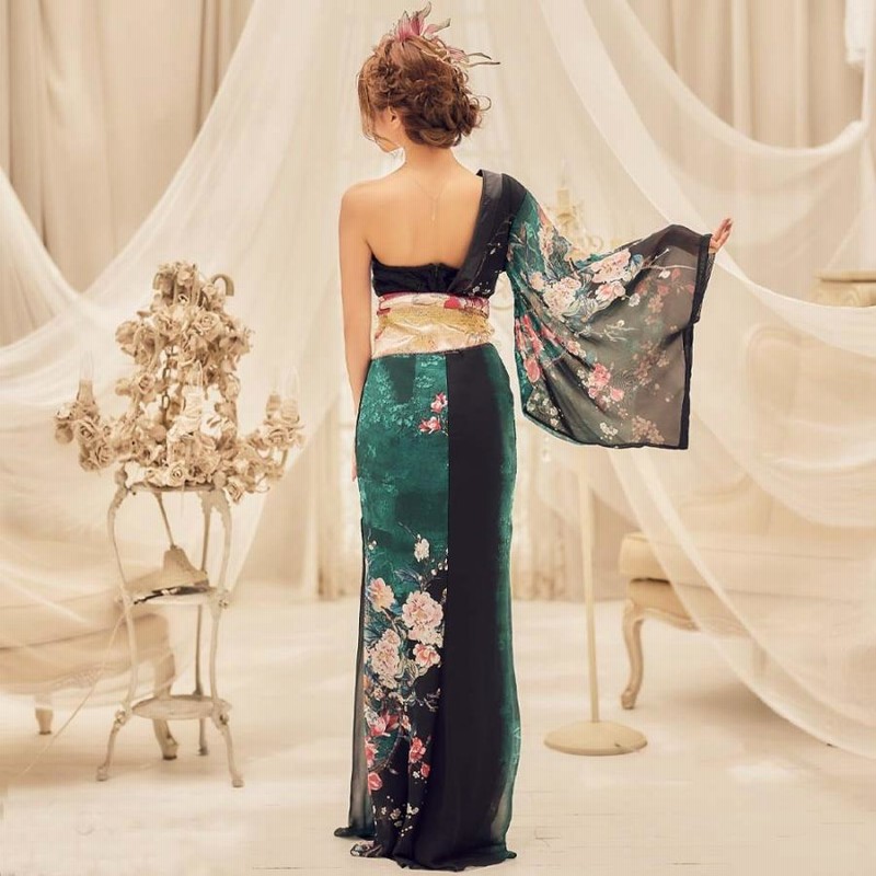 花魁 コスプレ ロング 仮装 コスプレ 和服 着物 花魁 ドレス 着物