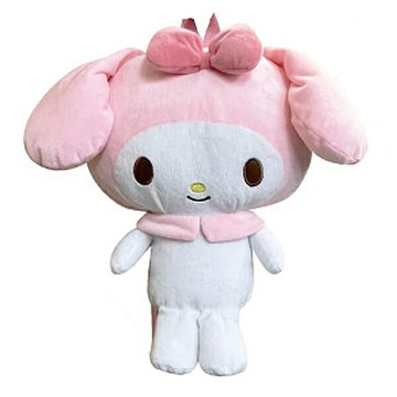 【震撼精品百貨】My Melody_美樂蒂~日本SANRIO三麗鷗 美樂蒂造型絨毛後背包-粉*13755