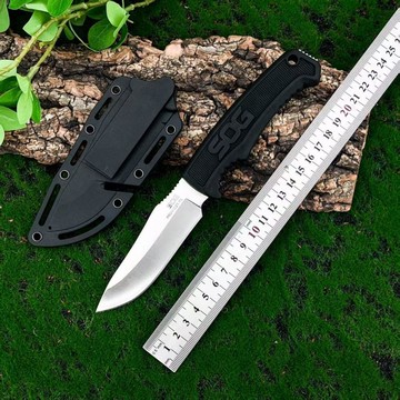 【原野】熱銷小直刀迷你戶外刀具SOG fk1001直刀高硬度多功能不鏽鋼戰術刀