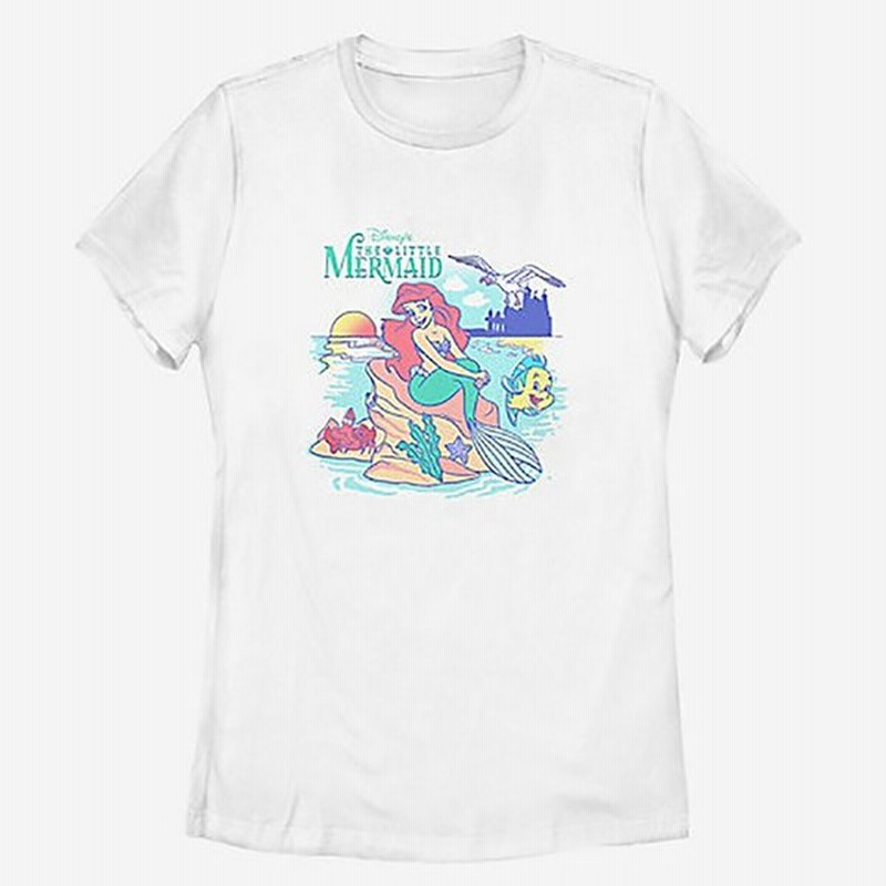 アリエル Tシャツ ディズニー Disney リトルマーメイド 半袖 レディース 通販 Lineポイント最大0 5 Get Lineショッピング