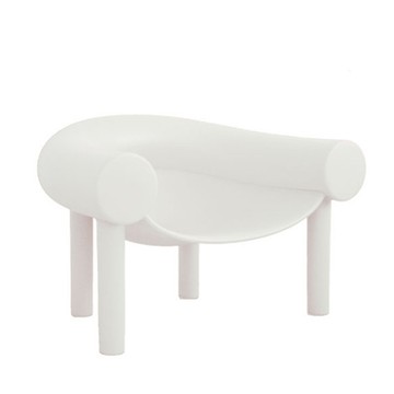 Sam Son 軟背休閒椅（白）