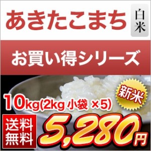 令和 5年新米 埼玉県産 あきたこまち 白米 10kg (2kg×5袋）