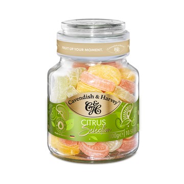 【德國】卡恩迪許水果糖經典柑橘300G
