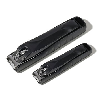 生活公式 高級指甲剪2件組  黑色  1組