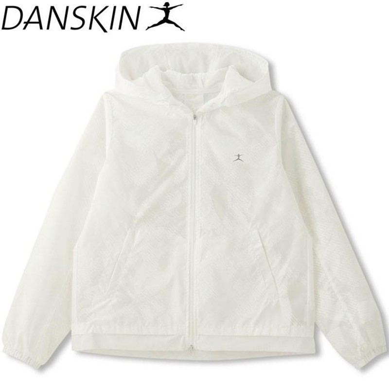 【DANSKIN】ダンスキン　パーカー　フーディー　長袖　秋冬　無地　グレー