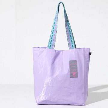 Miyansol韓國皺皺托特包(長背帶)-V.薰衣草奶凍 防水輕量通勤款