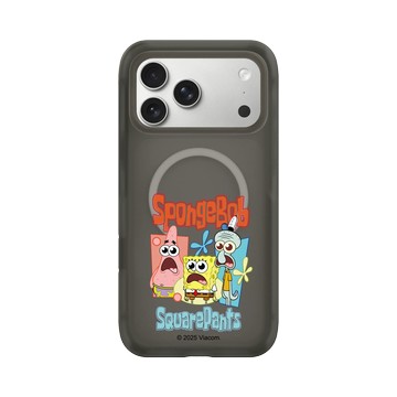 iPhone 17 Pro Max AirX 本質黑 - 海綿寶寶 SpongeBob - 驚呆了