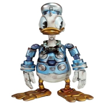 MORSTORM 魔力風暴 生化機械系列 唐老鴨公仔  1個