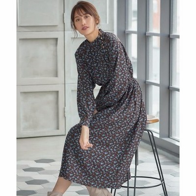 買付品 ロングワンピース カシュクール ドレス 新品未使用 ジャージ レトロ柄花柄 ロングワンピース Baler Gov Ph