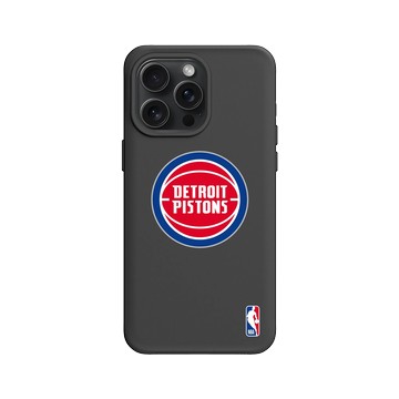 iPhone 15 Pro Max SolidX 黑 - NBA - Logo-底特律活塞 Detroit Pistons