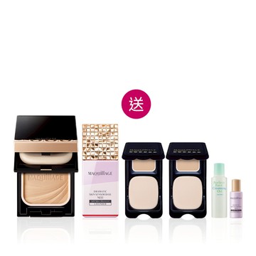 MAQuillAGE 心機彩粧 粉餅粧前完妝組 買3送5