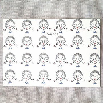 千頭萬緒明信片-B005