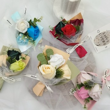 【桃園出貨 可開發票】母親節批發花束 母親節手捧花 香皂花束 畢業花 教師節花束 永生花束 玫瑰花束 母親節花 公司禮品