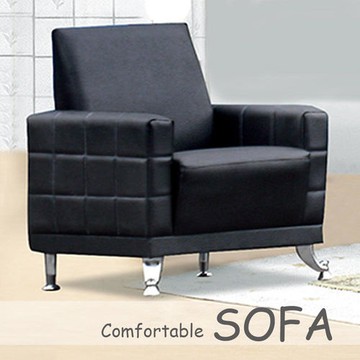 【時尚屋】[U6]188型單人座透氣厚皮沙發U6-915-301
