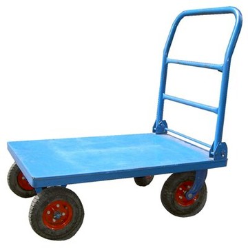 【文具通】2x3尺 約60x90cm 輪胎直徑約20cm 耐重約200kg 平台 手推車 鐵製 Q5010080【APP滿額下單10%點數(單一帳號最高5000點)】1/31止