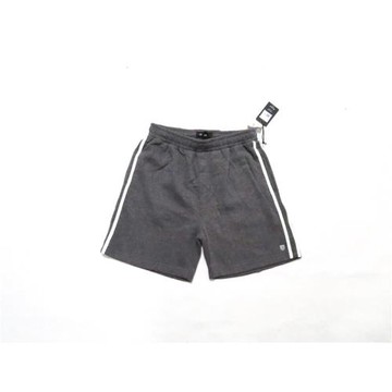 美式復古街頭潮牌運動休閑素款純色滑板街舞bboy男薄絨短褲shorts