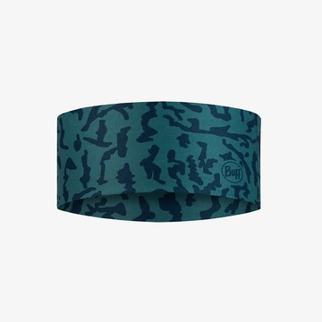 西班牙 《BUFF》Coolnet抗UV頭帶 狂野藍綠