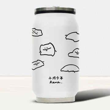 保溫杯-小河少年 kawa