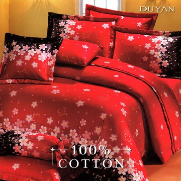 床罩組-雙人加大 / 精梳棉六件式 / 歌舞伎町 台灣製