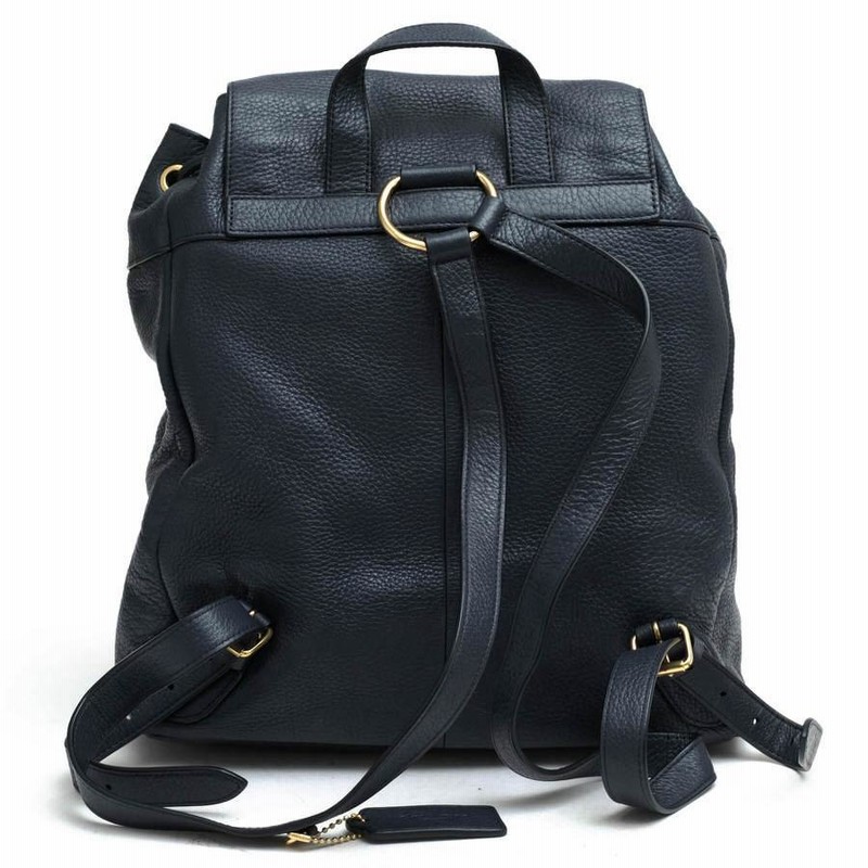 COACH コーチ リュック F29008 Billie Pebbled Leather Backpack