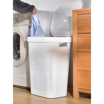 百露臟衣服收納筐北歐ins風大號臟衣簍浴室收納籃帶蓋家用臟衣籃
