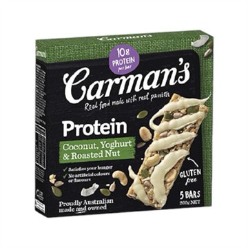 Carman’s  康麥滋 花生腰果優格蛋白棒【單入】 40g (CMS021)