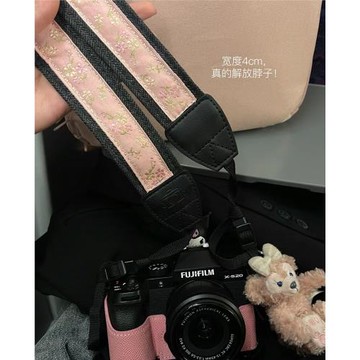 復古相機肩帶vlog復古文藝森系相機通用相機肩帶相機背帶腕帶