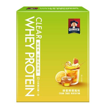 桂格飲料系分離乳清蛋白蜂蜜檸檬口味5入