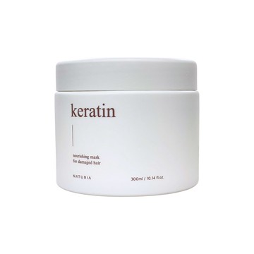 潤髮 Naturia 角蛋白髮膜 300ml 護髮 修護 受損 彈性 柔順 光澤 毛躁