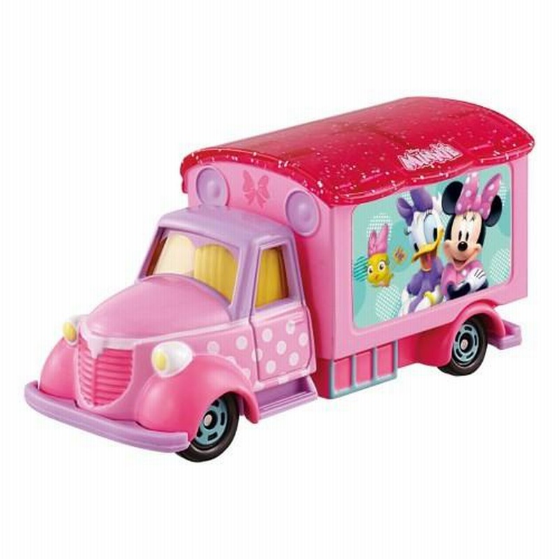 ディズニーモータース デリバリーカー デリバリーカー風トミカとお店のセット！タカラトミー「ドリーム