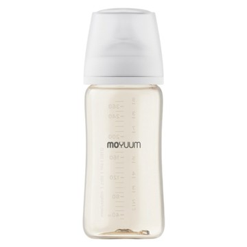 MOYUUM PPSU寬口奶瓶 3m+  經典款  1個  270ml