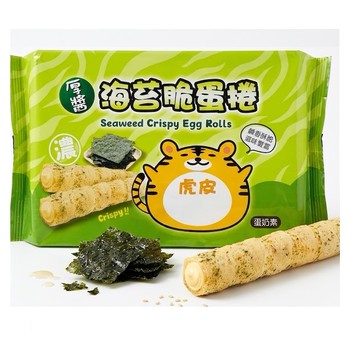 【萬甲地】虎皮厚醬海苔脆蛋捲200G