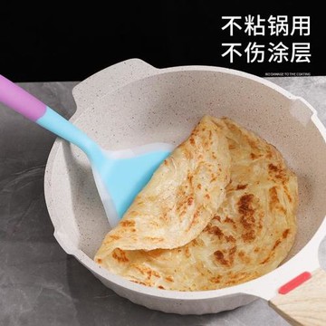 烙餅硅膠鏟耐高溫不粘鍋專用鏟子不傷鍋烘焙刮刀廚房家用炒菜鍋鏟