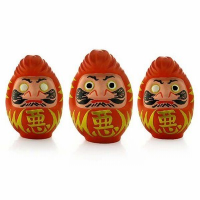 ぐれダルマ 達磨 ぐれだるま 悪　現代美術二等兵 r400
