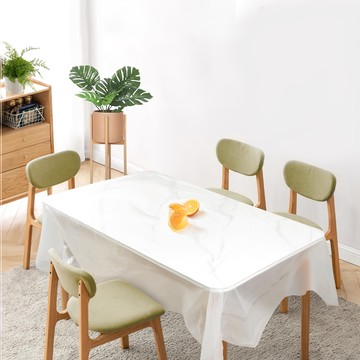 多功能加厚防水防油一次性餐桌布 160x160公分  10個  1組