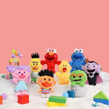 芝麻街 祈福毛絨娃娃 占卜盲盒(隨機出貨)【拆封不退】