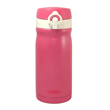 THERMOS 膳魔師 不鏽鋼真空彈蓋隨手保溫杯瓶 JMY-352MR  紅莓歐蕾  350ml  1個