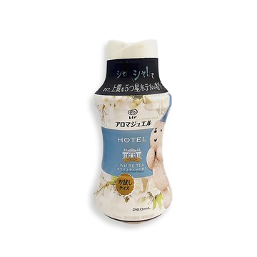 P&G 日本Lenor芳香寶石系列洗衣香香豆-白茶鈴蘭香260ml/綠色瓶(長效留香約12週超吸水力顆粒衣物香氛豆)
