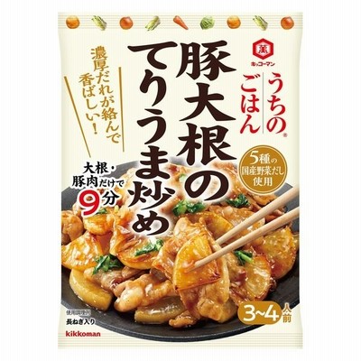キッコーマン食品キッコーマン うちのごはん おそうざいの素 豚大根のてりうま炒め 2個