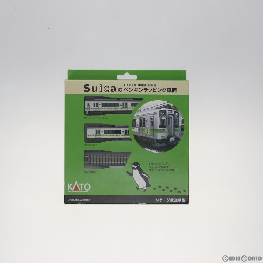 KATO/JR東日本商事 E127系0番台 新潟色 Suicaのペンギンラッピング車両