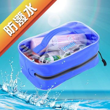 正品Tteoobl T-66T戶外旅行沐浴盥洗防水專用透明收納包