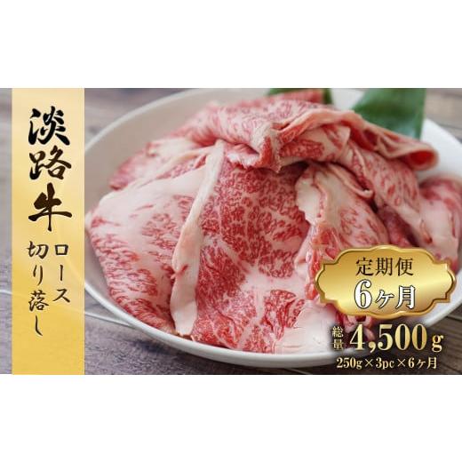 ふるさと納税 兵庫県 淡路市  淡路牛 ロース切り落し 750g (250g×3パック)