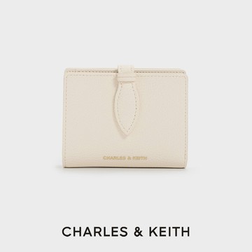 【CHARLES & KEITH】Allyn 皮帶摺疊短夾｜秋冬新品｜溫柔質感系｜生日禮物｜快速出貨｜小CK