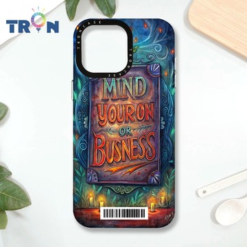 TRON IPHONE 16 PRO MAX 少管閒事 防摔 MAGSAFE 磁吸 太空載具殼 透黑 手機殼